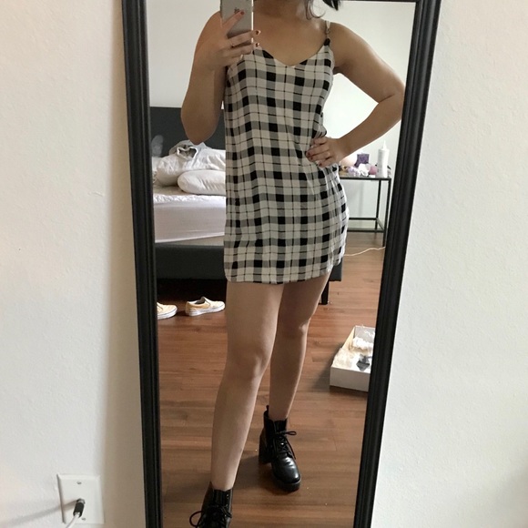 Kendall and Kylie Plaid Vintage Dress - Picture 1 of 5